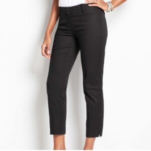 Ann Taylor Black Cropped Trousers